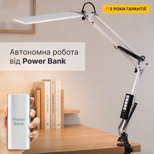 LED table lamp with touch control X-LED 10 W white