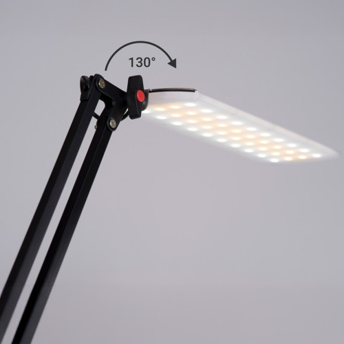 Настільна світлодіодна LED лампа з функцією Power Bank X-LED 20Вт чорна