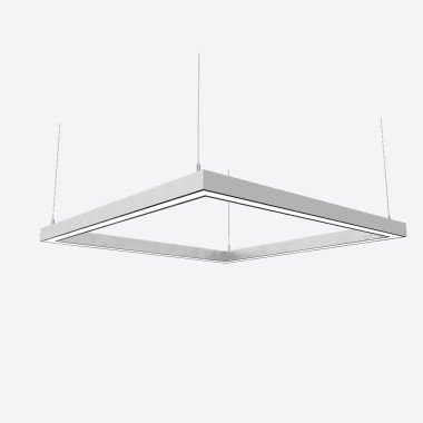 Світлодіодний світильник X-LED 80ВТ квадрат (440*440*43) LSNK-80