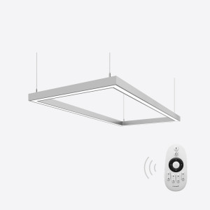 Димуємий світлодіодний світильник X-LED 180ВТ прямокутник (1240*640*43) LSNP-180d