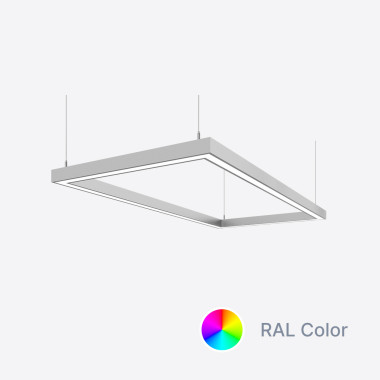 Світлодіодний світильник X-LED 120ВТ прямокутник ral (840*440*43) LSNP-120c Світлодіодний світильник X-LED 120ВТ прямокутник ral (840*440*43) LSNP-120c