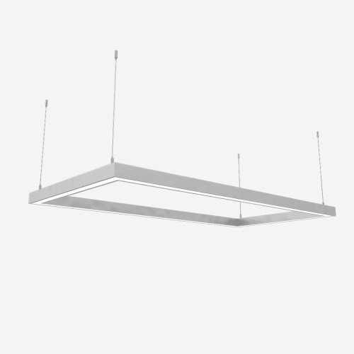 Світлодіодний світильник X-LED 120ВТ прямокутник ral (840*440*43) LSNP-120c