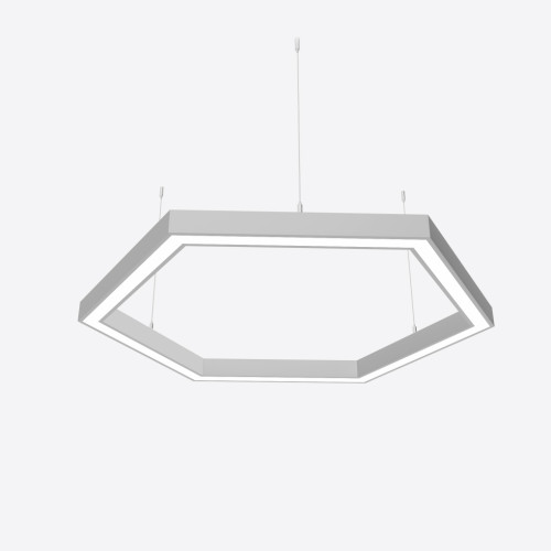 LED lamp X-LED 120W hexagon ral (860*745*43) LSNH-120c