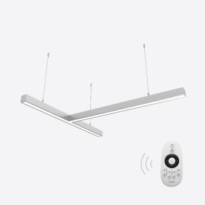 Керований світлодіодний світильник X-LED 80ВТ Т-подібний (840*815*43) LSNT-80d