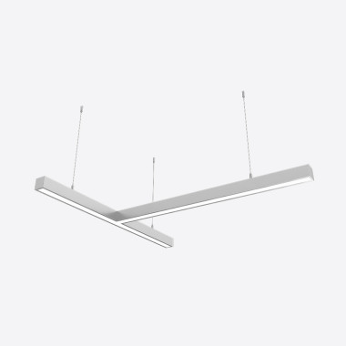 Світлодіодний світильник X-LED 80 Вт Т-подібний cірий (840x815x43) Світлодіодний світильник X-LED 80 Вт Т-подібний cірий (840x815x43)
