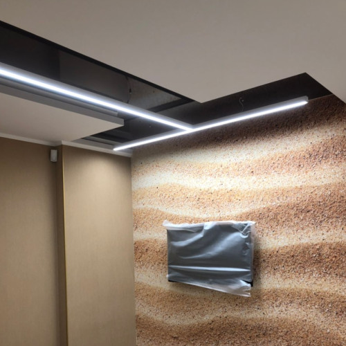 Світлодіодний світильник X-LED 80ВТ Т-подібний (840*815*43) LSNT-80