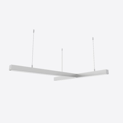 Світлодіодний світильник X-LED 80ВТ Т-подібний ral (840*815*43) LSNT-80c