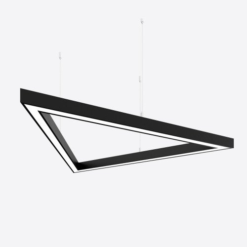 Світлодіодний світильник X-LED 150Вт Чорний чорний (3x1080) LSNTri-150b