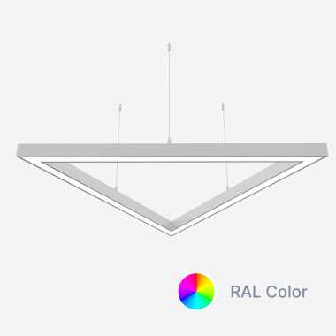Світлодіодний світильник X-LED 90 Вт Трикутник RAL (3x680) Світлодіодний світильник X-LED 90 Вт Трикутник RAL (3x680)