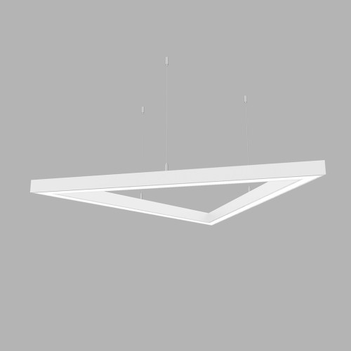 Керований світлодіодний світильник X-LED 90Вт Трикутник білий (3x680) LSNTri-90dw