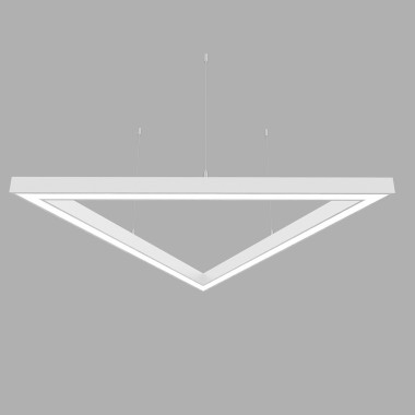 Світлодіодний світильник X-LED 90Вт Трикутник білий (3x680) LSNTri-90w