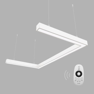 Керований світлодіодний світильник X-LED 60ВТ U-подібний білий LSNU-60dw