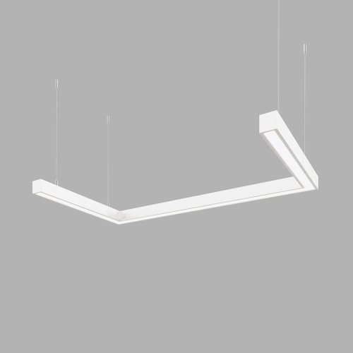 Керований світлодіодний світильник X-LED 60ВТ U-подібний білий LSNU-60dw