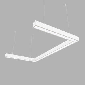 Світлодіодний світильник X-LED 60ВТ U-подібний білий LSNU-60w