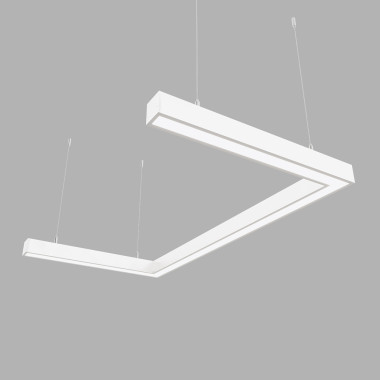 Світлодіодний світильник X-LED 60ВТ U-подібний білий LSNU-60w