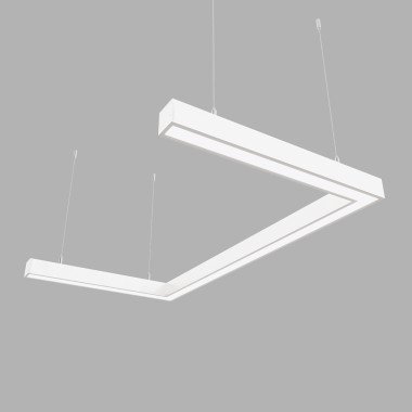 Світлодіодний світильник X-LED 60ВТ U-подібний білий LSNU-60w