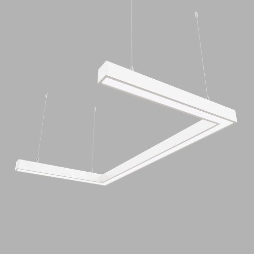 Світлодіодний світильник X-LED 60ВТ U-подібний білий LSNU-60w
