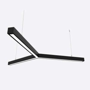 Світлодіодний світильник X-LED 90ВТ Y-подібний чорний (Ø1230) LSNY-90b Світлодіодний світильник X-LED 90ВТ Y-подібний чорний (Ø1230) LSNY-90b