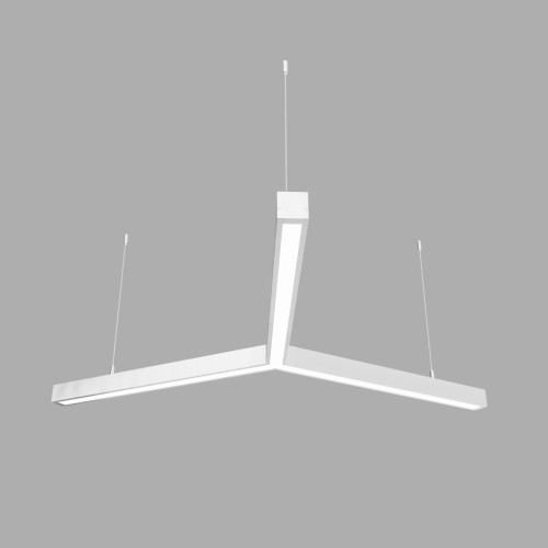 Керований світлодіодний світильник X-LED 90ВТ Y-подібний білий (Ø1230) LSNY-90dw