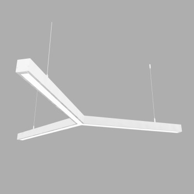 Світлодіодний світильник X-LED 90ВТ Y-подібний білий (Ø1230) LSNY-90w