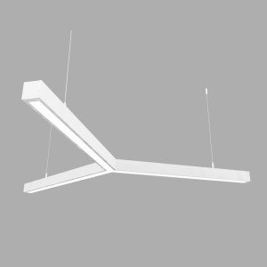 Світлодіодний світильник X-LED 90ВТ Y-подібний білий (Ø1230) LSNY-90w