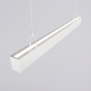 Двосторонній лінійний LED світильник 105Вт білий