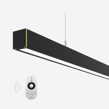 Димуємий лінійний світлодіодний світильник X-LED 50Вт чорний (985х42х43)