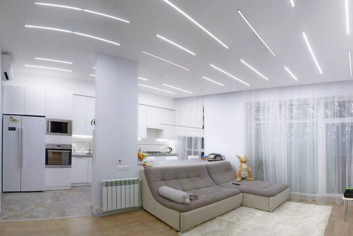 Led освещение в квартире